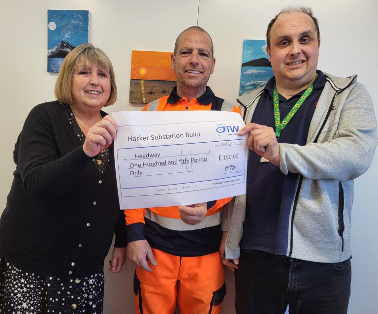 Artwork Leads to Donation to Headway North Cumbria